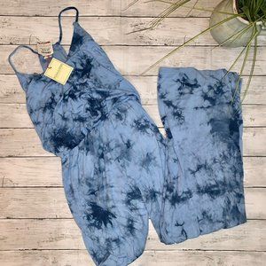 Blue Tie-dye Jumper